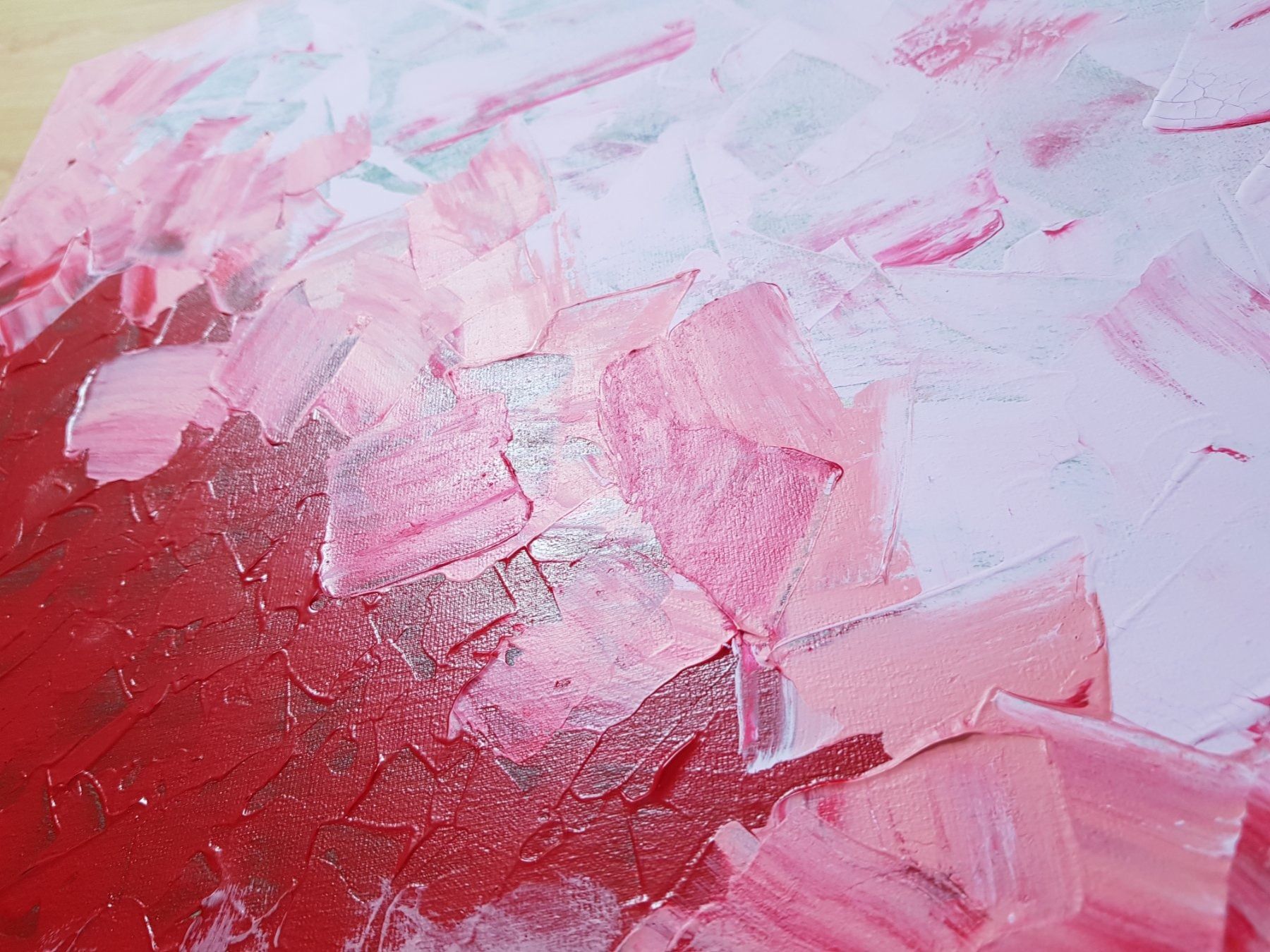Gemälde: Painting: "Breaking free", 40 x 50 cm canvas frame – Neu und originalverpackt aus Turbenthal von viw_48fr 4