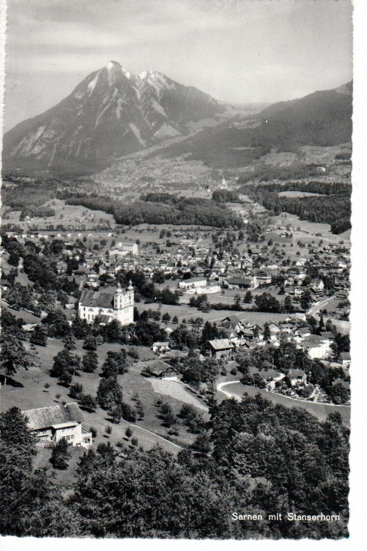 Ansichtskarten: Sarnen – Gebraucht aus Wolhusen von Curver9