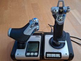Logitech G Saitek X52 HOTAS Throttle und Stick