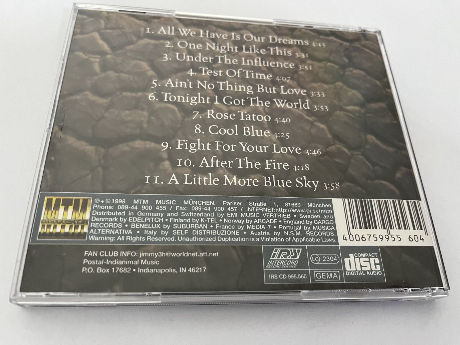 CD: JIMMY LAWRENCE - The world is round – Usato da Lohn-Ammannsegg venduto da Gladiator 1