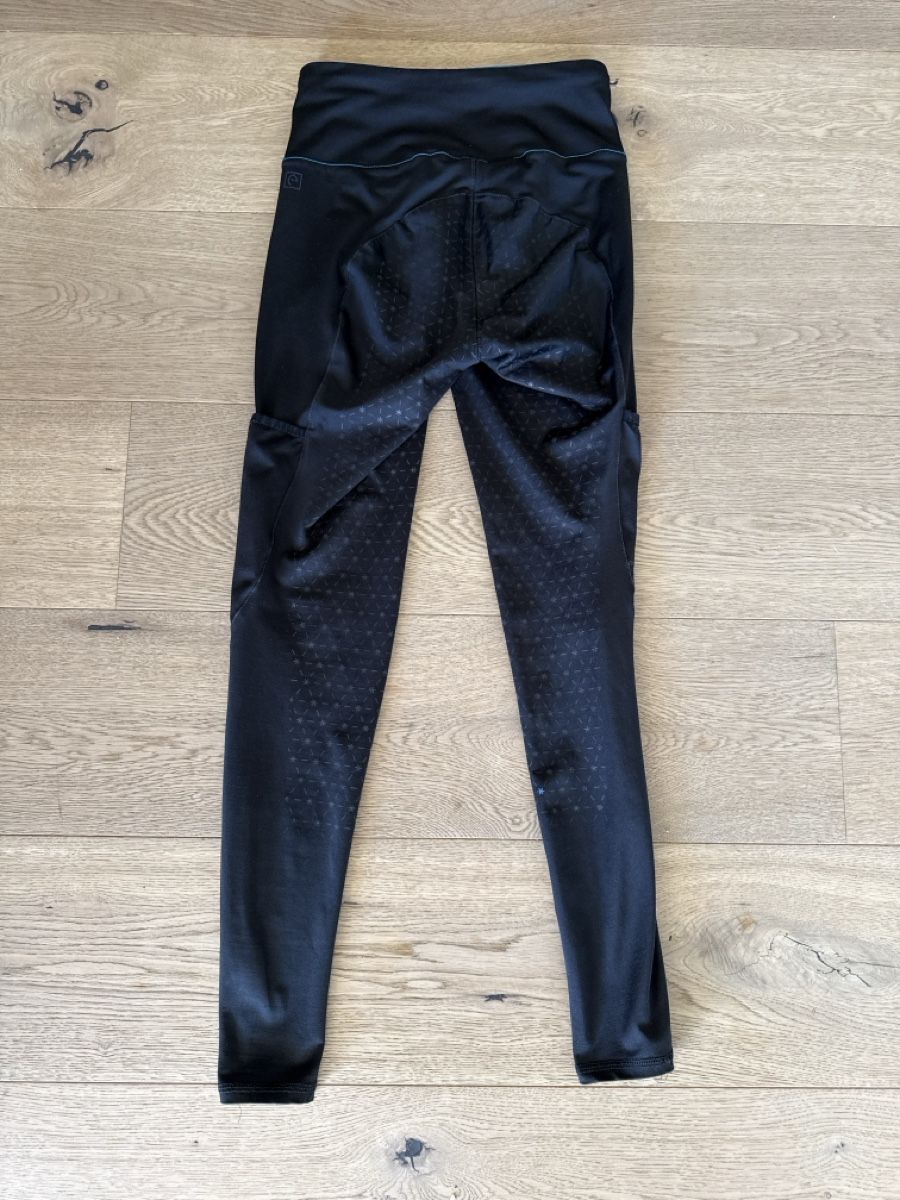Collant & Leggings: Legging équitation Equithème noir avec grip taille M – Usato da Zürich venduto da Irassa 3