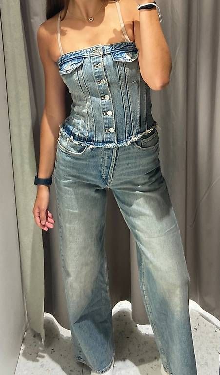 Zara Jeans: denim jeans set zara – Nuovo (secondo la descrizione) da Pambio-Noranco venduto da nic_zs6y 1