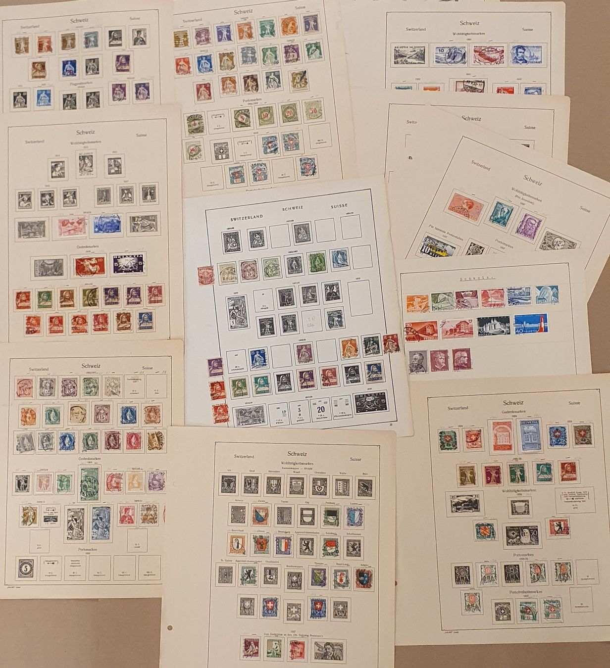 Tous les timbres: Restlot Schweiz ab Strubel – D'occasion à Kreuzlingen par Rschweiz1 6