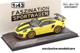 PORSCHE 911 (991) GT2 RS Weissach Paket 2018 1:43 Minichamps