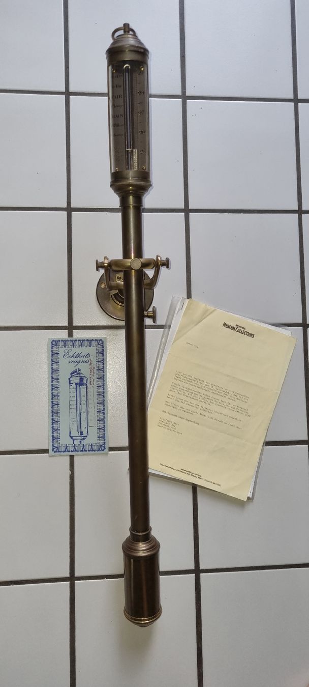 Altri elettrodomestici e apparecchi d’epoca: Schiffsbarometer Replikat 18. Jhdt. mit Echtheitszeugnis – Usato da Münchenbuchsee venduto da cesare1990
