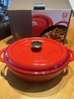 ZWILLING Cocotte 29cm oval, gusseiserner Schmortopf