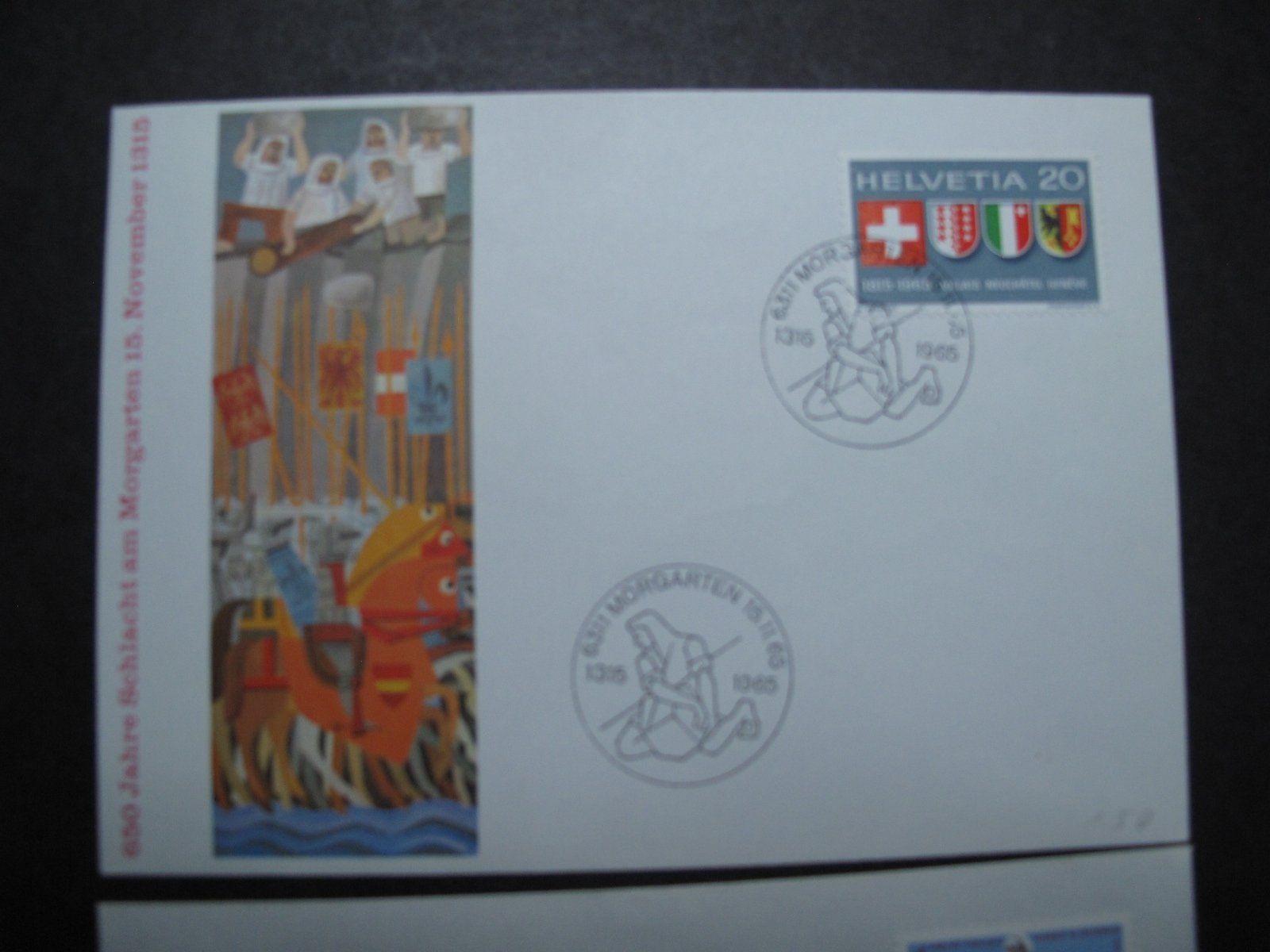 Tutti i francobolli: Schweiz FDC 1965 – Usato da Wil SG venduto da fva01 1
