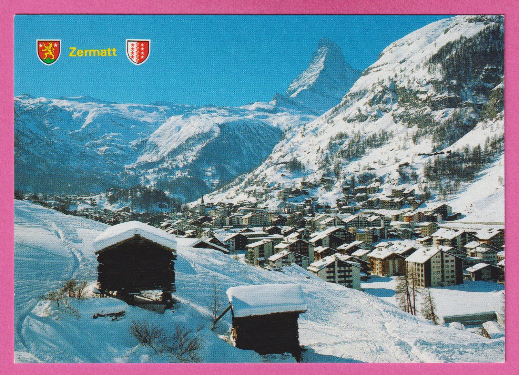 Cartoline postali: Zermatt 1616m Matterhorn – Usato da Einsiedeln venduto da dillie