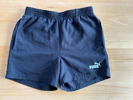 Schwarze Puma Kinder-Sporthosen Grösse 140