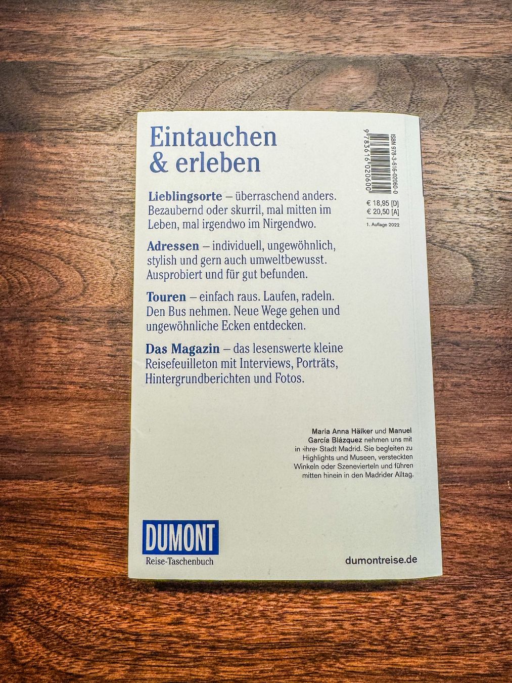 Libri: Madrid Reiseführer - Dumont – Usato da Burgdorf venduto da Swisskaran 3