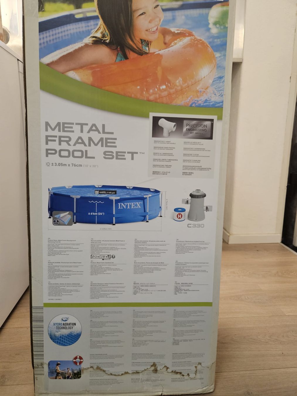 Intex Piscine: Intex Metal Frame Pool 3.1m – Usato da Langendorf venduto da naples888 1