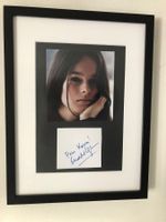 Geraldine Chaplin - Passepartout / AUTOGRAMM MIT COA !