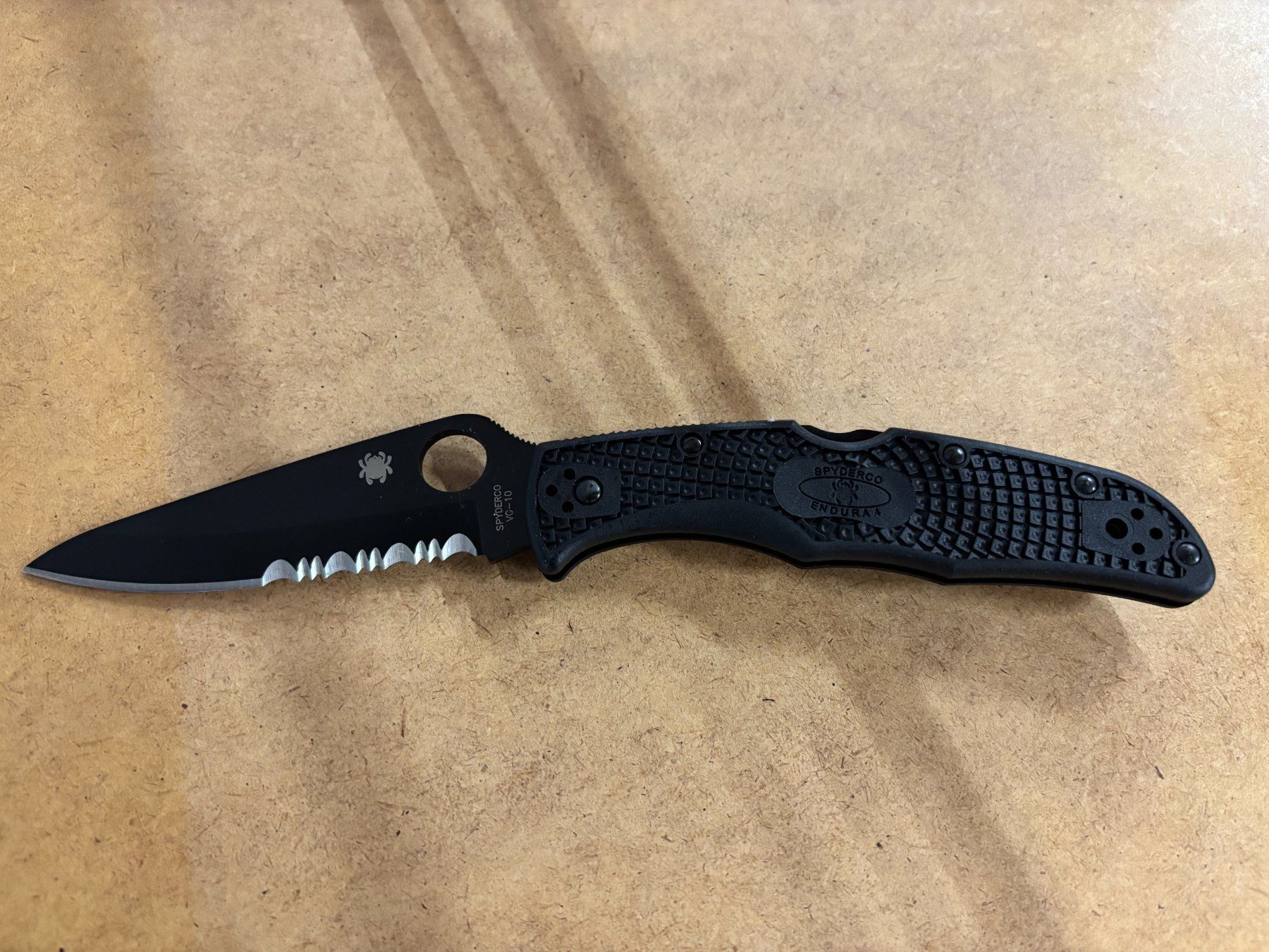 Spyderco Accessori: Spyderco Endura 4 Lightweight Black Blade – Nuovo e nell'imballaggio originale da Balsthal venduto da allmedba 2