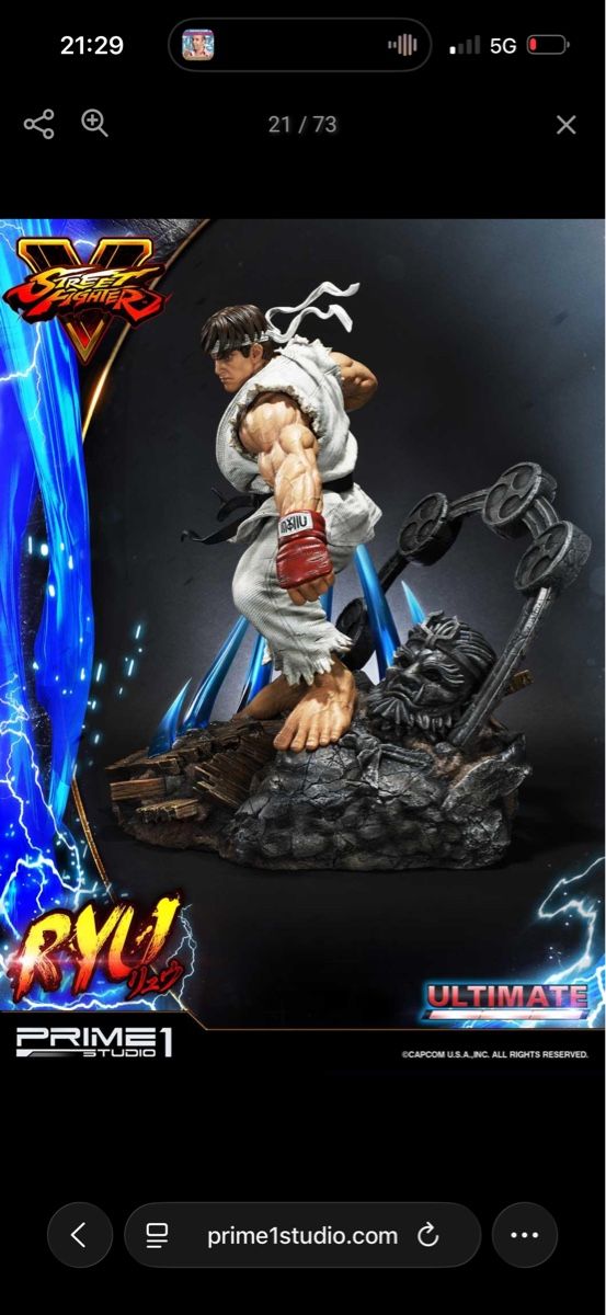 Statuette: Prime 1 Studio Ryu Ultimate Statue - Top Zustand! – Nuovo (secondo la descrizione) da Oberentfelden venduto da FiguresAndGamesPlace 1