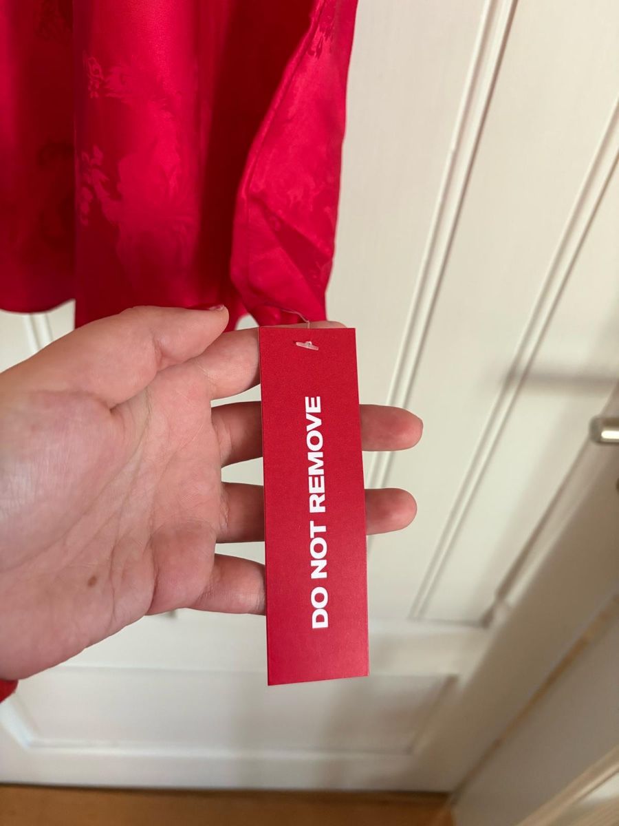 Vestiti: Neu Seidenkleid Réalisation Par Roxy Gr. M Red Dragon – Nuovo e nell'imballaggio originale da Solothurn venduto da Delia009 6