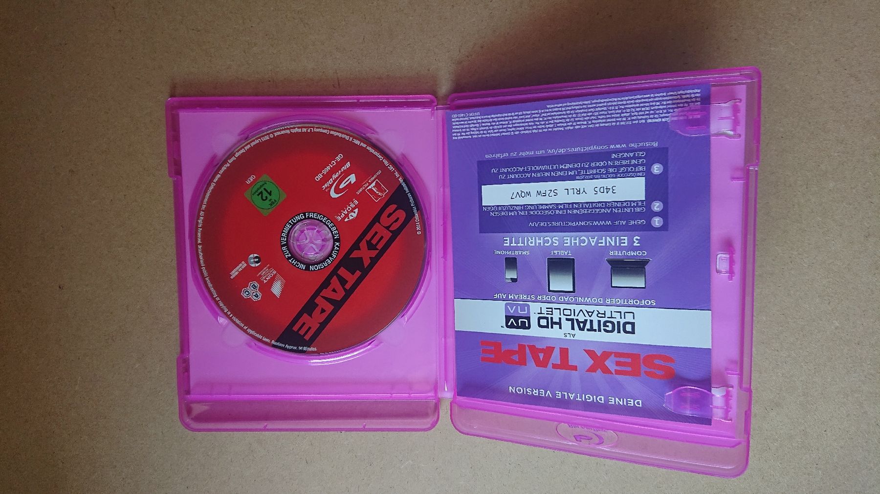 Alle DVDs: Blu-ray Sex Tape  – Gebraucht aus Chur von FreakofRarity 2