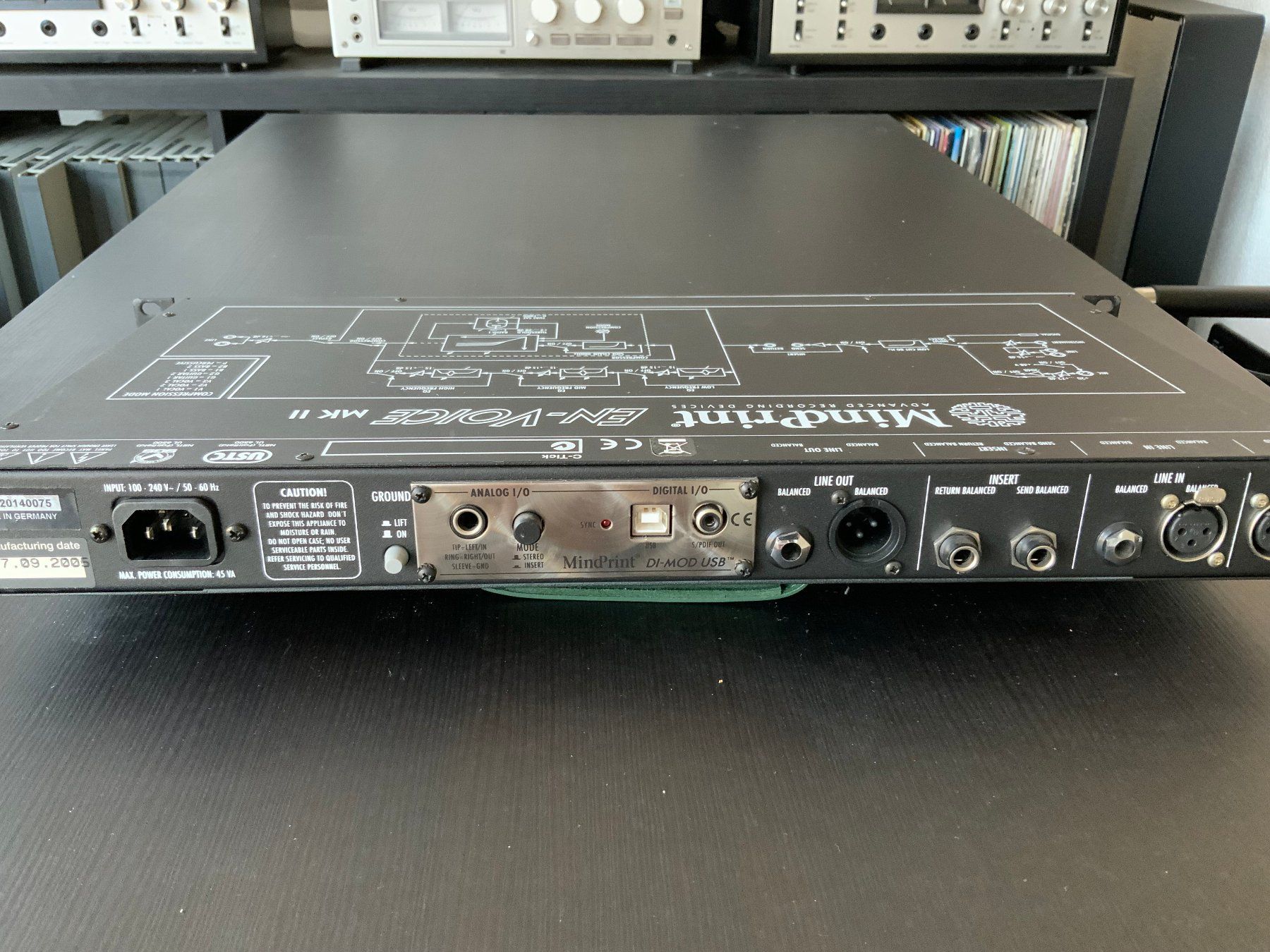 Equalizzatori: MindPrint EnVoice MK II mit Digital Option – Usato da Unterseen venduto da endlandmusic 4