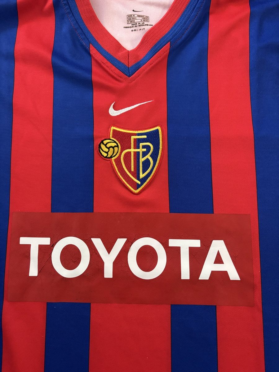 Nike Canottiere & Pantaloni: FC Basel Trikot Saison 2001/2002 – Usato da Itingen venduto da Julev 1