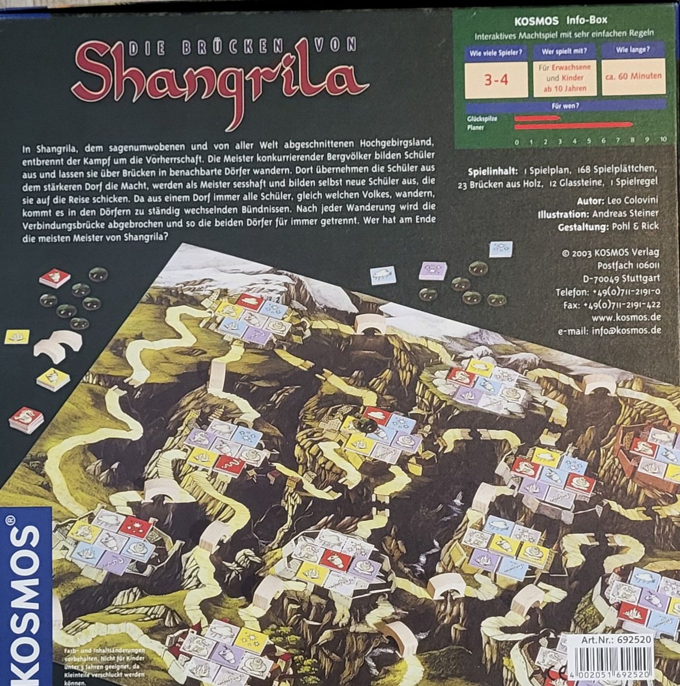Giochi: Die Brücken von Shangrila – Usato da Altendorf venduto da keskomat 1