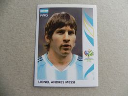 Orginal Panini Fussball WM 2006 Argentinien Lionel Messi
