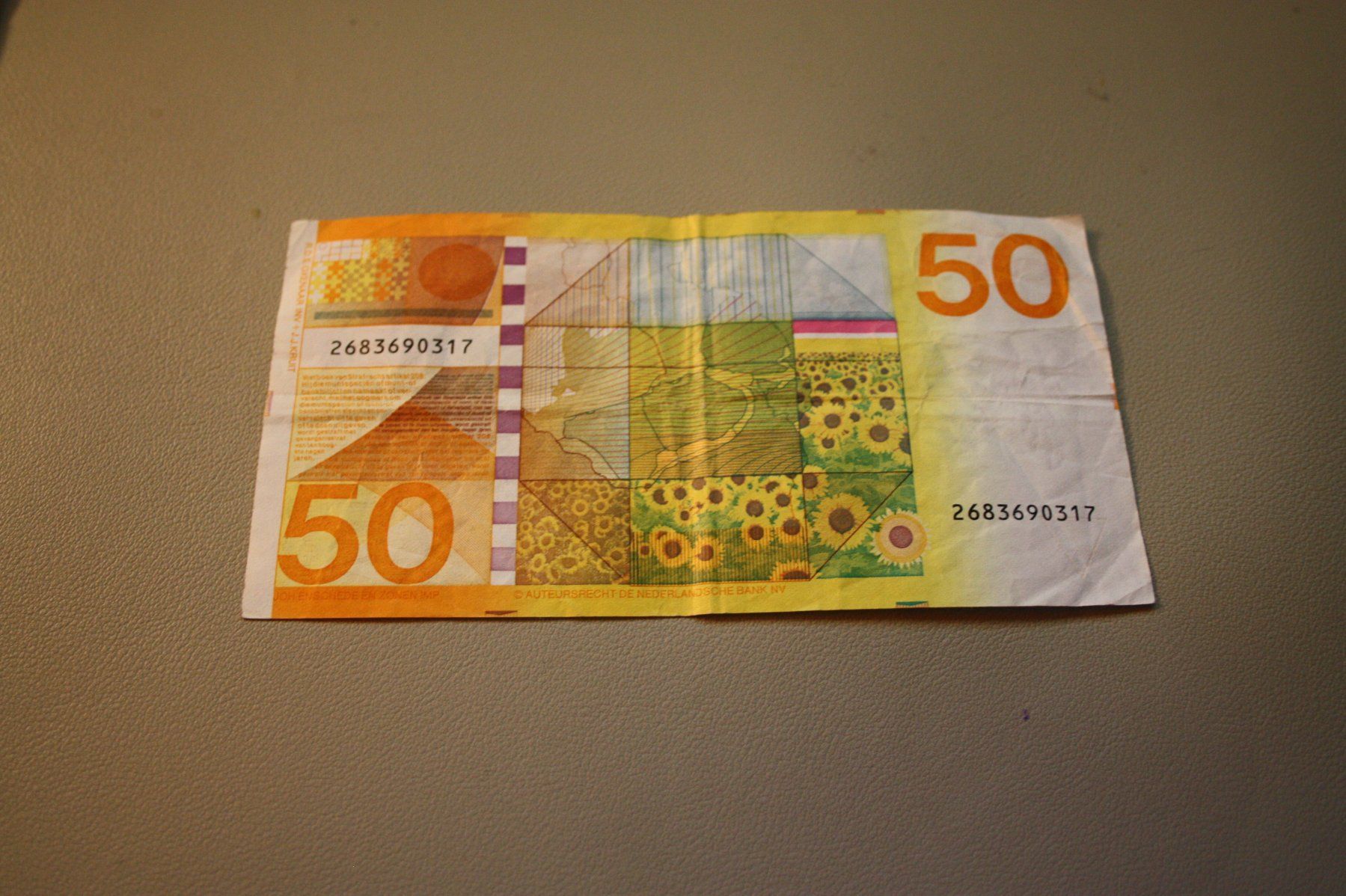 Banconote: Note Niederlande 50 Gulden 04.01.1982 – Usato da Flüelen venduto da Alt-und-Neu 2