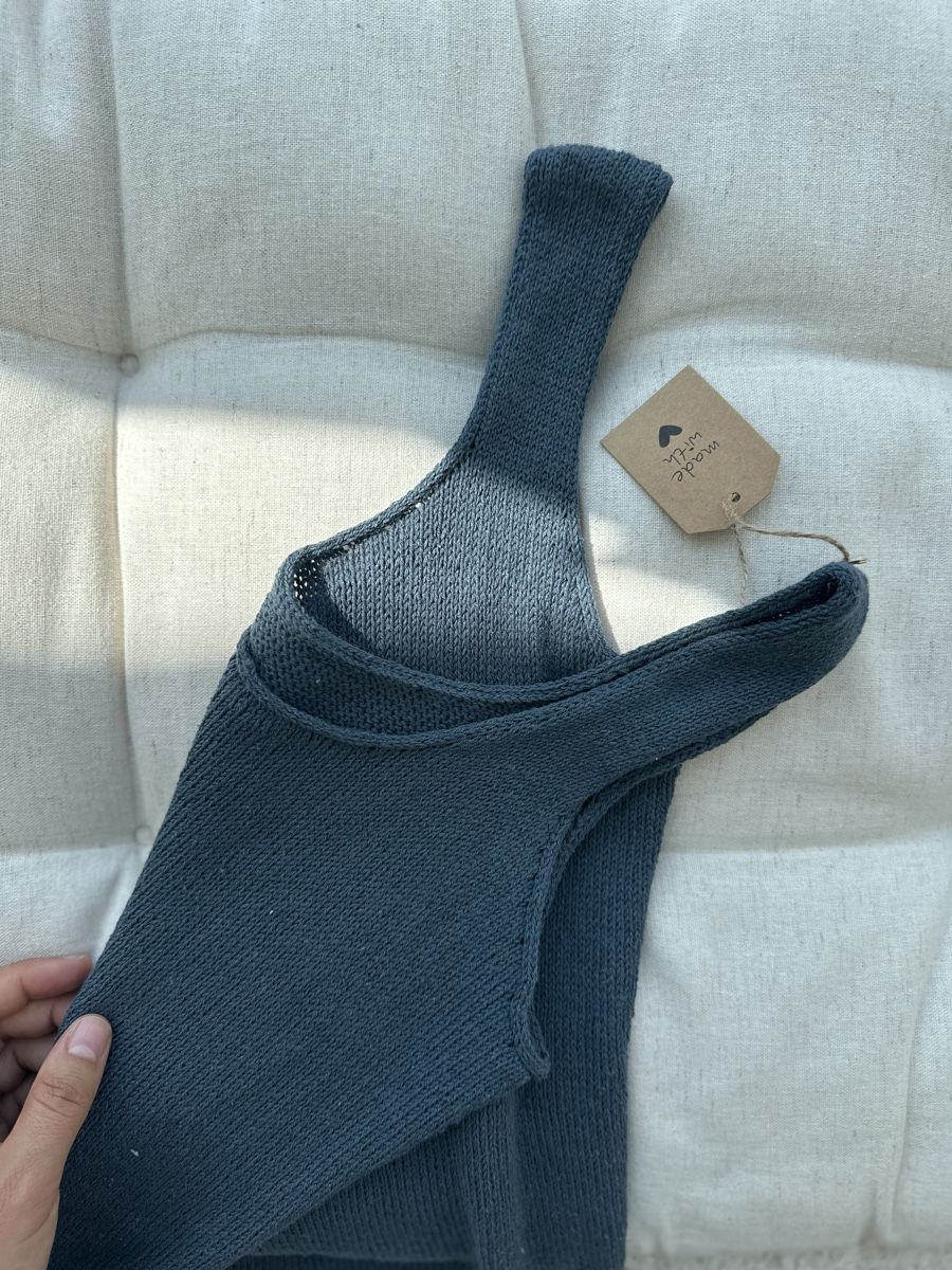 Tops: Seidentop, handgestrickt 100%Seide – Neu (gemäss Beschreibung) aus Ormalingen von nude.knits 2