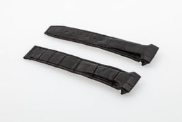Omega De Ville X2 Co-Axial 37 Chronograph dark brown leather