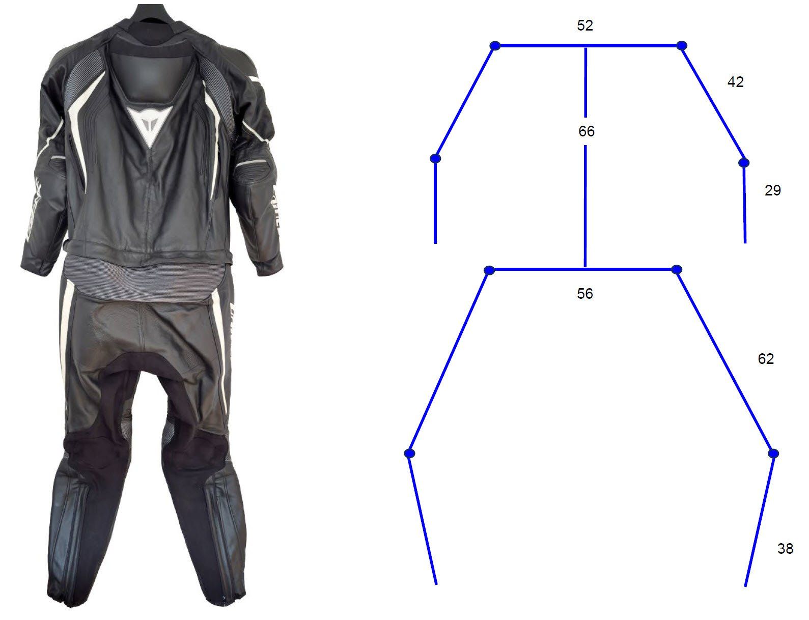 Dainese Completi: Motorrad Lederkombi DAINESE Herren – Usato da Worb venduto da superb03 1