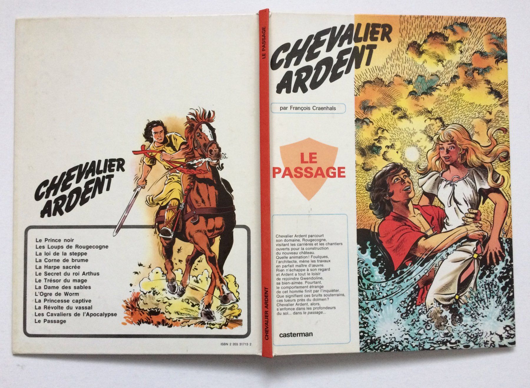 Fumetti: CHEVALIER ARDENT - LE PASSAGE - édition originale – Usato da Vandoeuvres venduto da ngc_9qj2