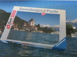 Puzzle Ravensburger 1000 - Schloss Oberhofen - 2 Stk. fehlen
