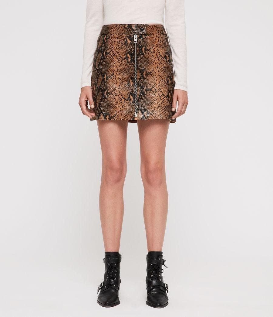 Allsaints Gonne: allSaints - Minirock aus Leder – Usato da Zollikon venduto da snowflake10-