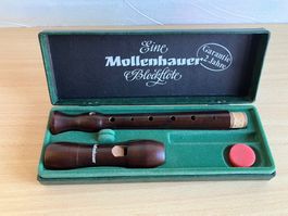 Mollenhauer Blockflöte, Holz, inkl. Etui