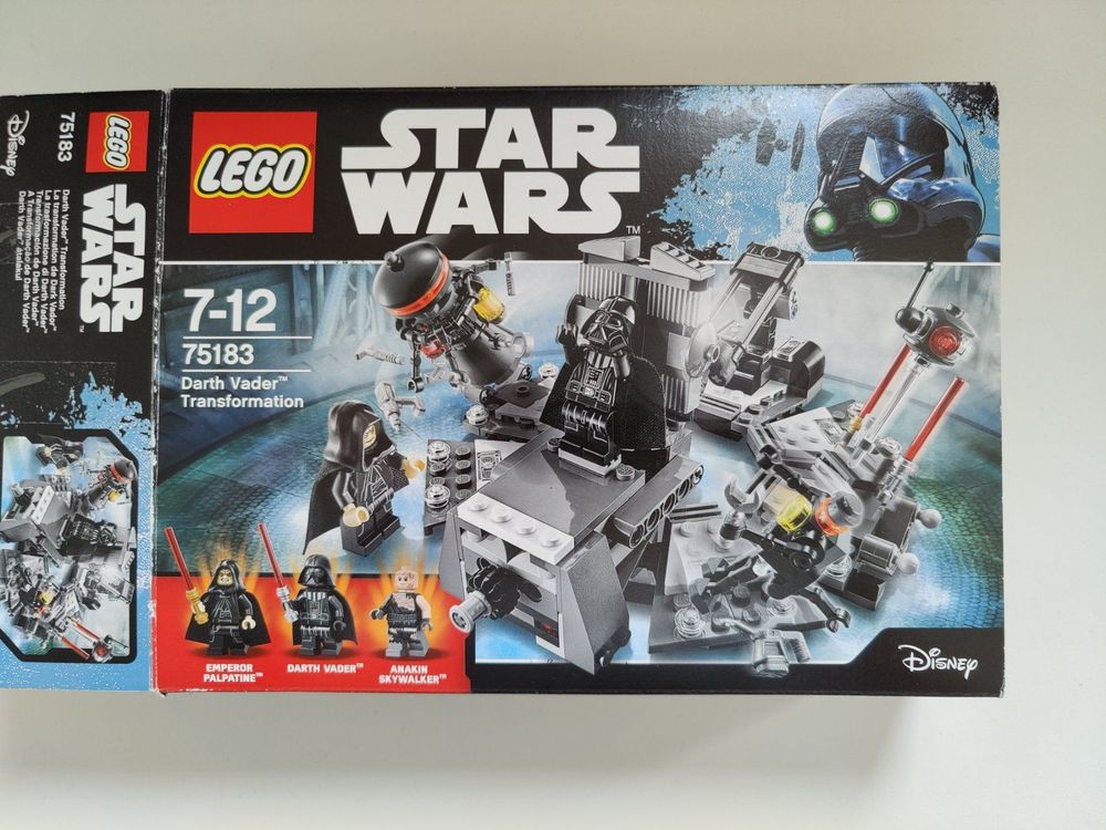LEGO Star Wars Darth Vader Transformation 75183 | Kaufen auf Ricardo