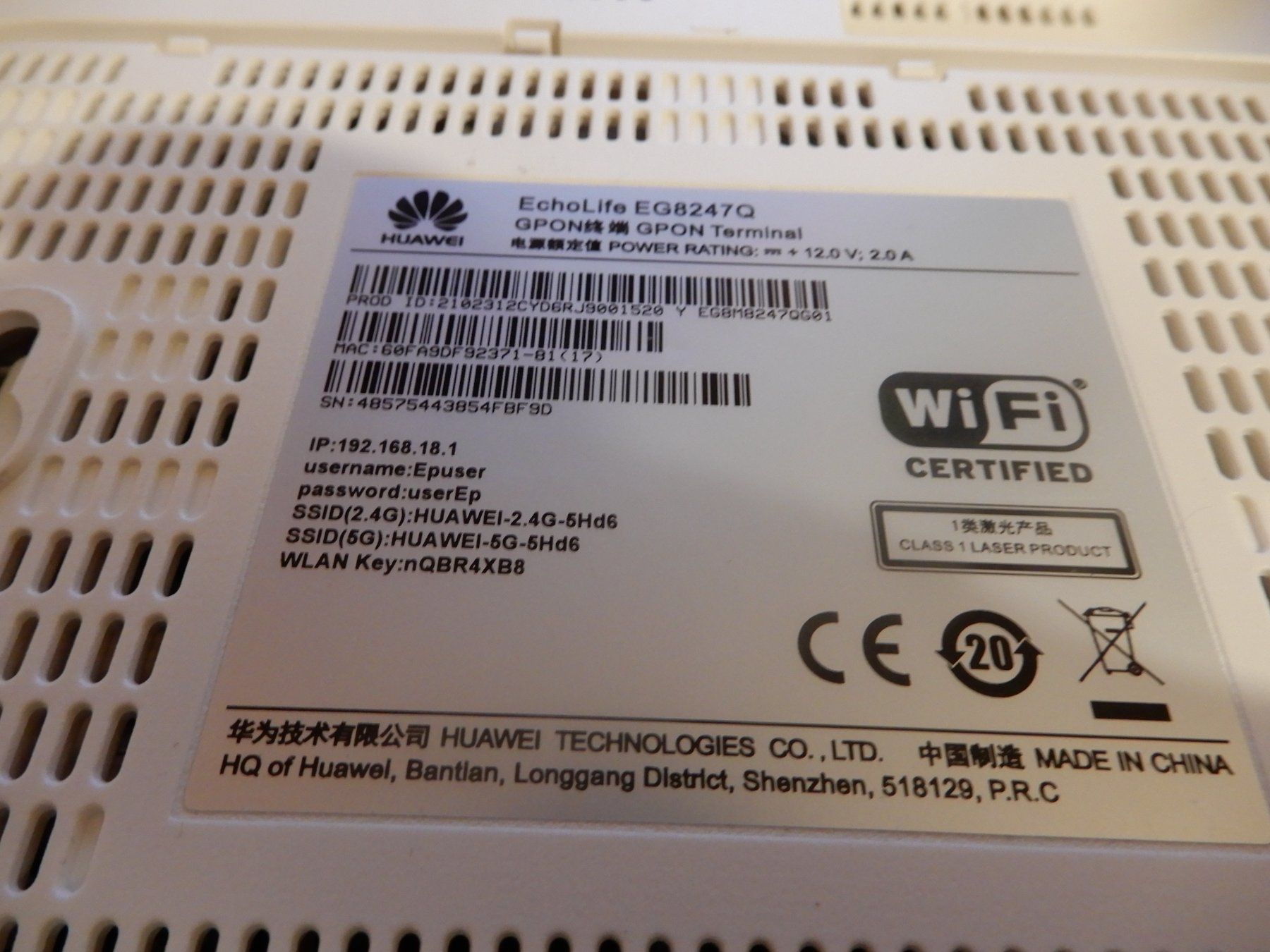 Huawei Modems & Router: Huawei Route – Gebraucht aus Worben von MaKo3252 3
