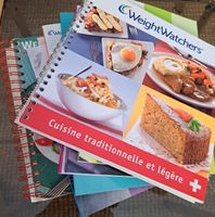 Lot de 9 livres "WeightWatchers" recettes- récents/anciens
