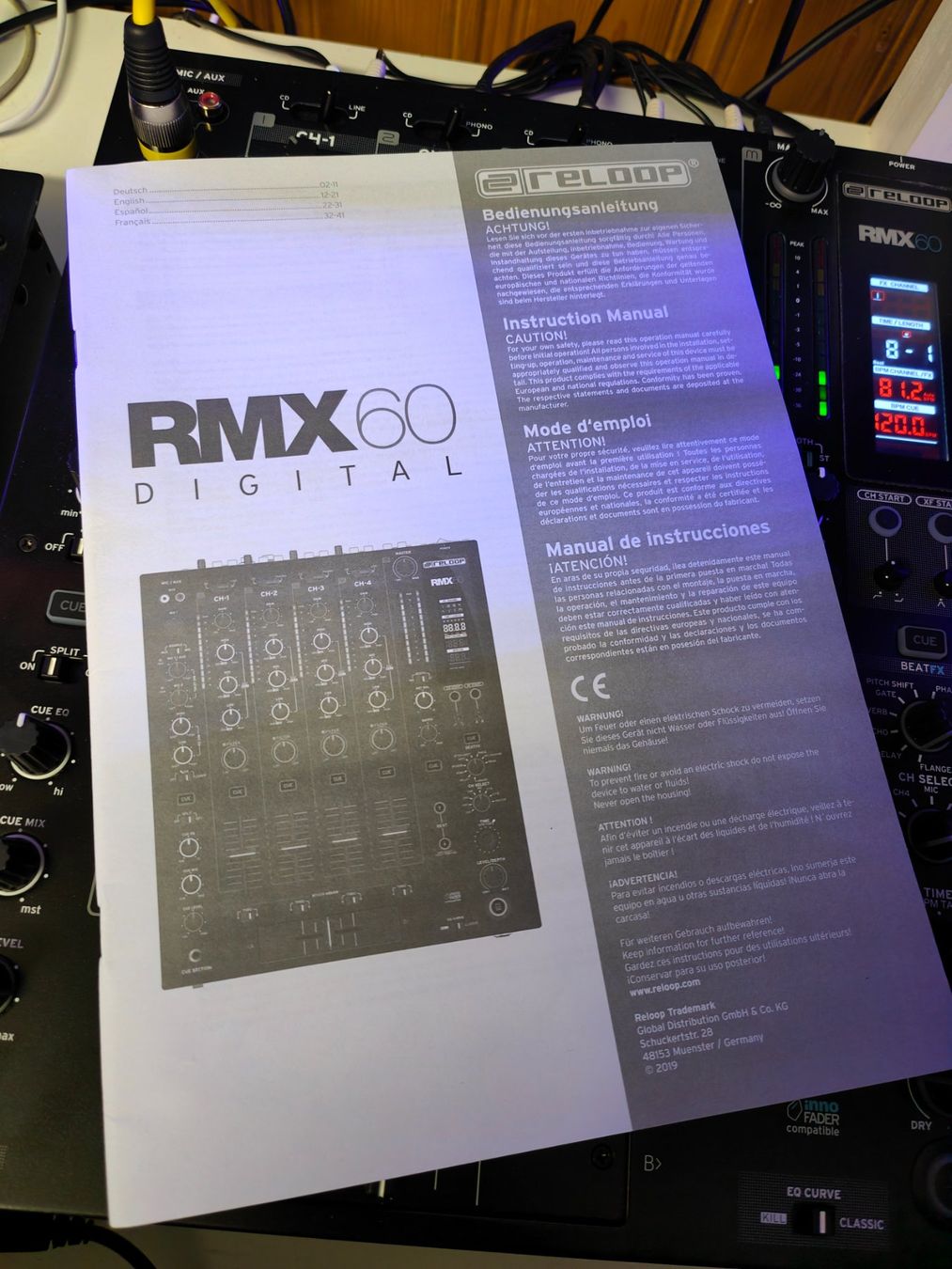 Reloop Mischpulte: Dj mixer reloop RMX 60 4 kanal – Neu (gemäss Beschreibung) aus Schöftland von magicX01 3