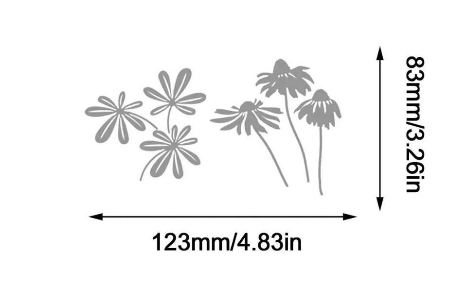 Sciablone: Neues Stanzschablonenset Blumen – Nuovo e nell'imballaggio originale da Effretikon venduto da wenuss 2
