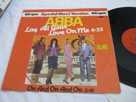 12" Vinyl rarität 80er Dance - ABBA - lay all you