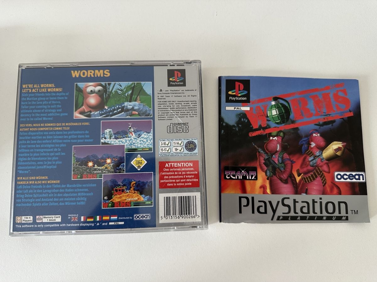 Sony Spiele: Worms Platinum Edition / Playstation 1 – Gebraucht aus Oberengstringen von sasej 2