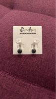 Schneeflocken Ohrstecker mit, silberfarbig, NEU