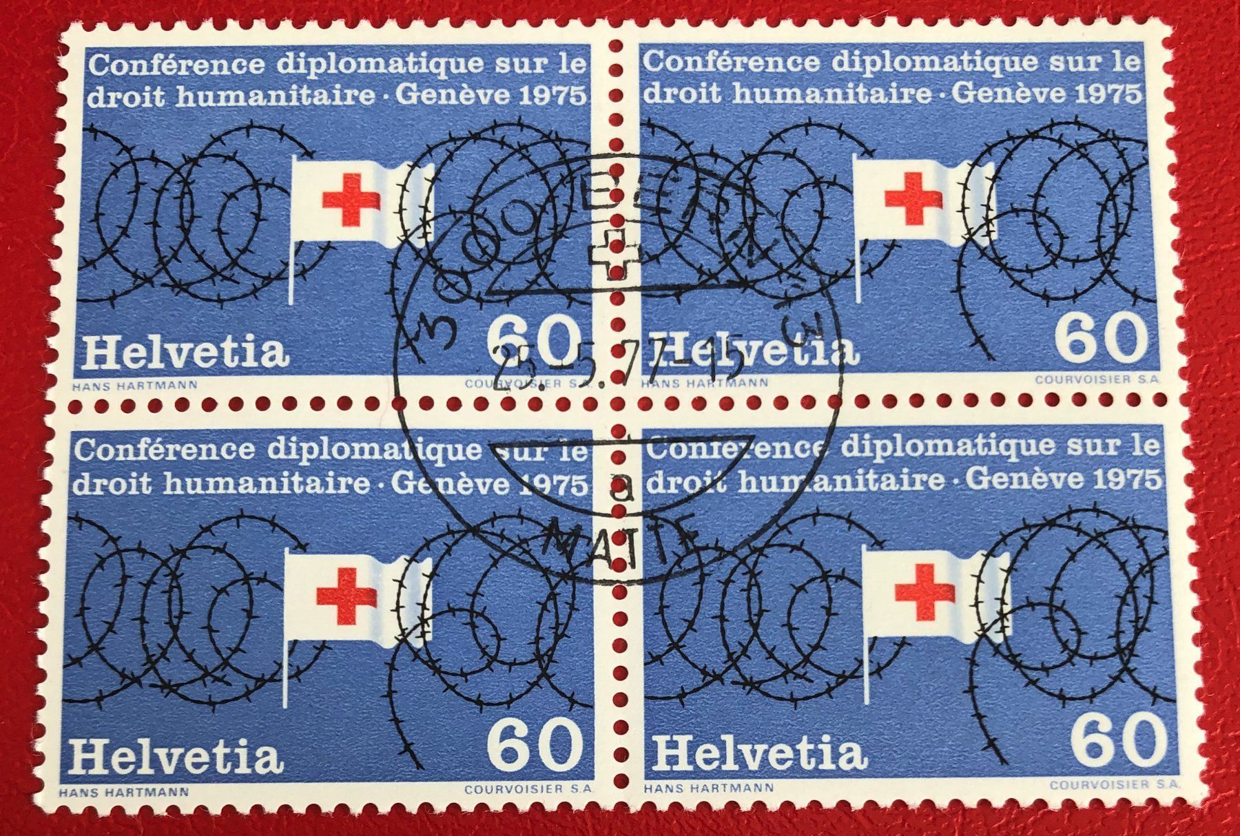 Tutti i francobolli: 4 er Block Nr.563 mit Vollstempel Bern – Usato da Aarau venduto da Billa007