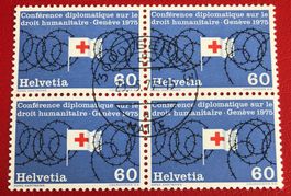 4 er Block Nr.563 mit Vollstempel Bern