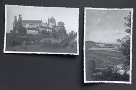 Lucens Chateau /Ort mit Industrie, Werk/ 2 Fotokarten