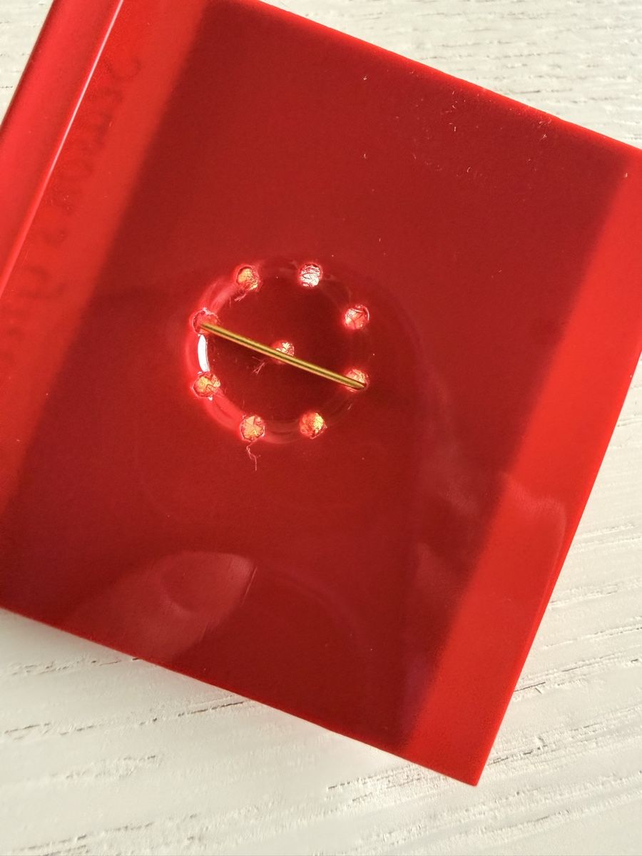 Broschen & Nadeln: NEU - Goldene Weihnachtsmaus-Brosche – Neu und originalverpackt aus La Conversion von angel-gini 2