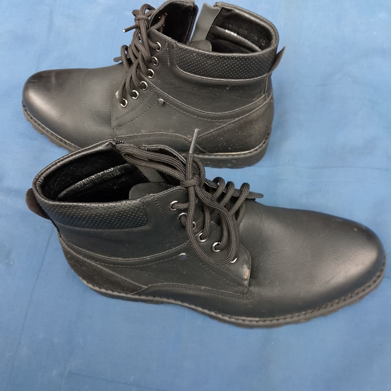 Scarpe da uomo: Schwarze Herren-Boots, Grösse 43 – Usato da Luzern venduto da toenu23 6