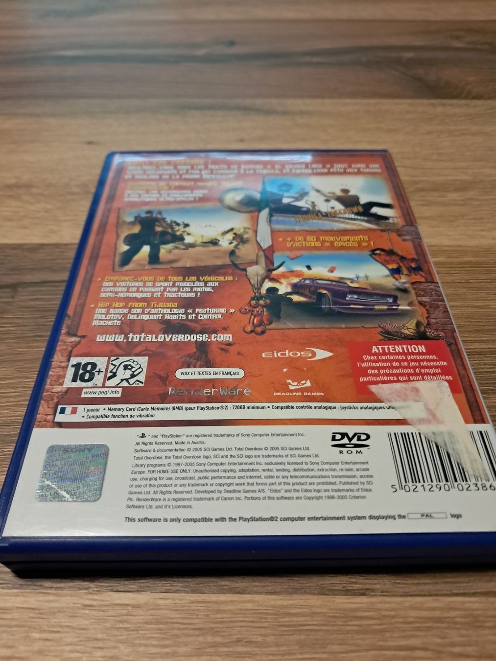 Spiele: Ps2 Game Total Overdose – Gebraucht aus Einsiedeln von Biberchrouser76 2
