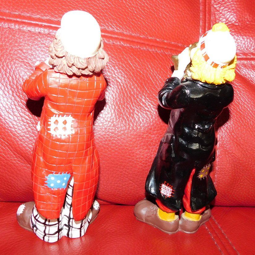 Figurines: 5 Clowns. H ca. 20 cm – D'occasion à Villnachern par Niggo0 7
