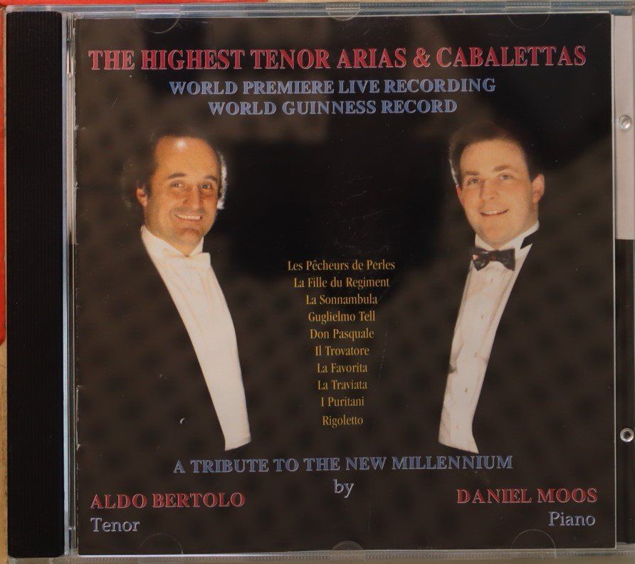 CD: The Highest Tenor Arias & Caba – Usato da Luzern venduto da CONTENTI