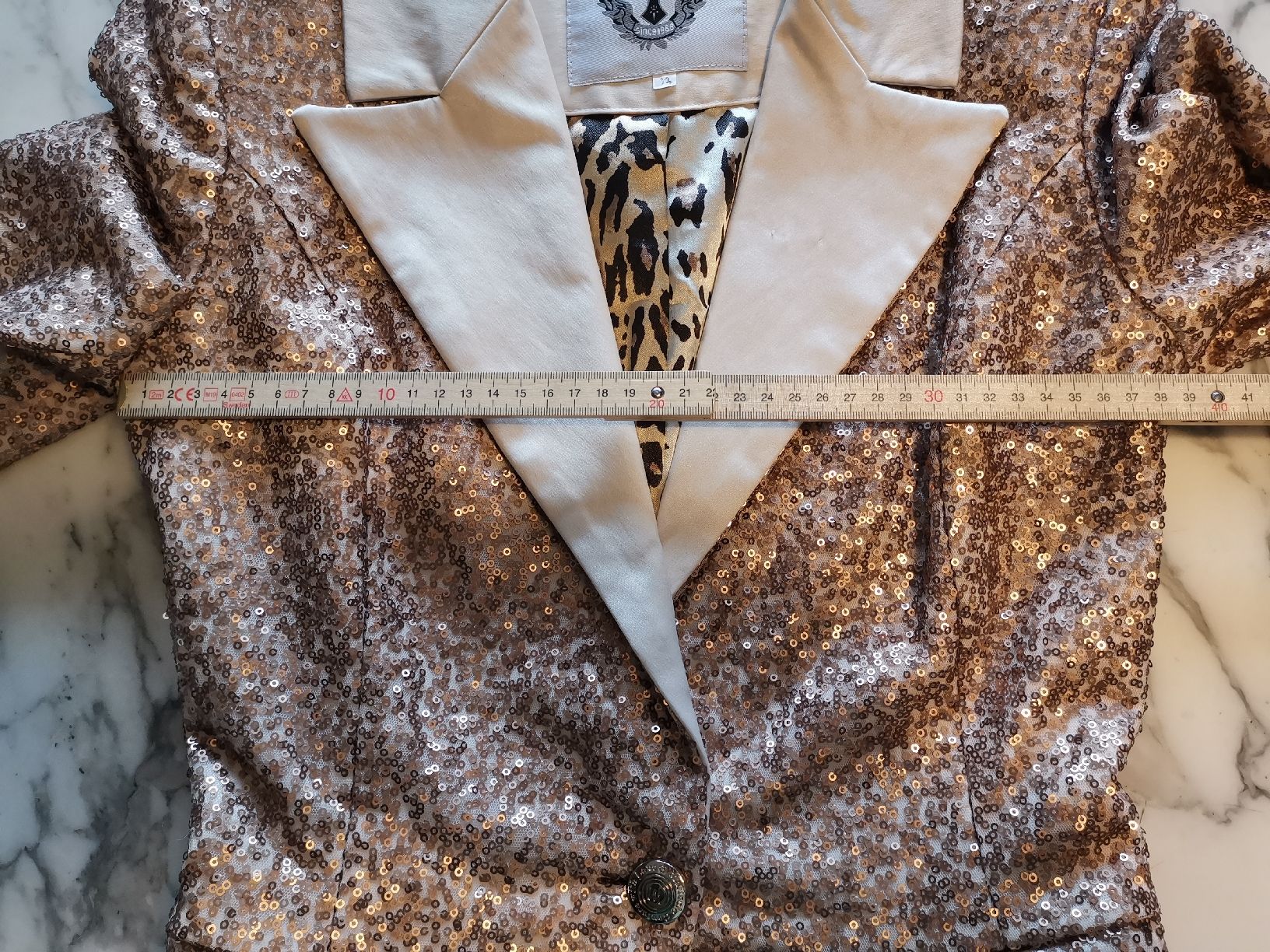 Giacche: Marincolo Couture, Pailletten Blazer  – Usato da Uerikon venduto da pink_flamingo 6