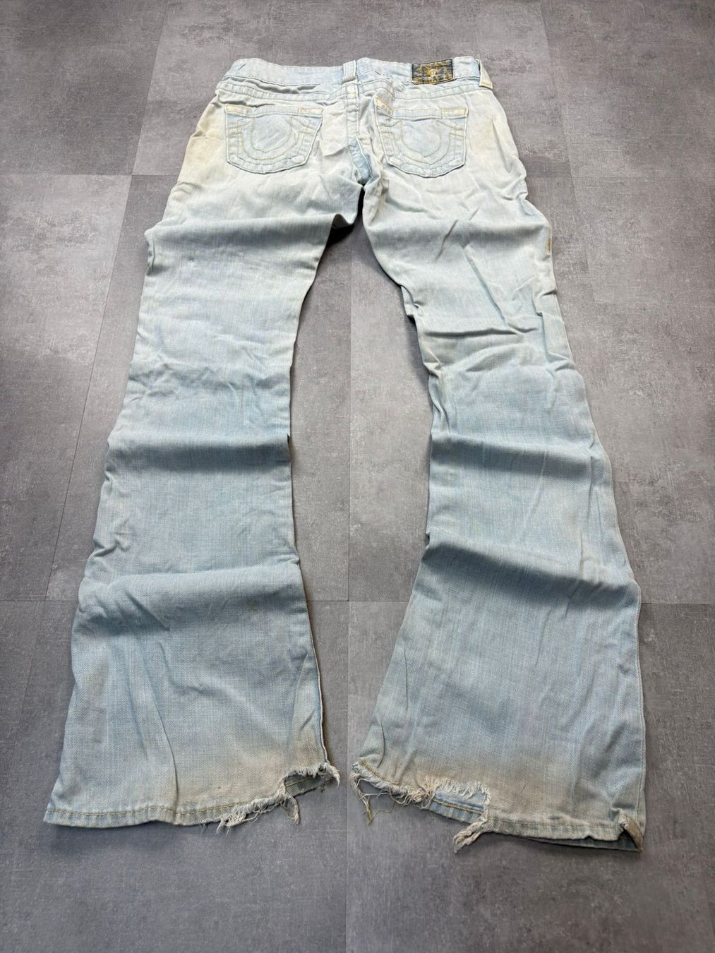 True Religion Jeans: Vintage True Religion Bootcut Flared Jeans - Grösse M/27 – Gebraucht aus Werdenberg von hase.vintage